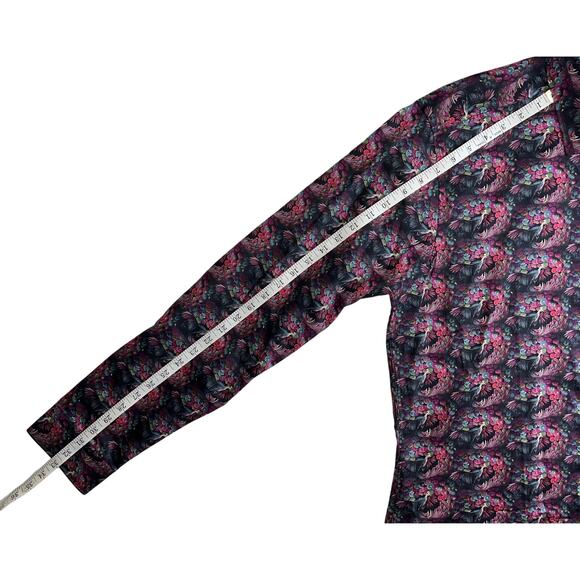 3-64 JARED LANG NWT Men's Dress Shirt Peacocks Multicolor XL - Picture 16 of 16